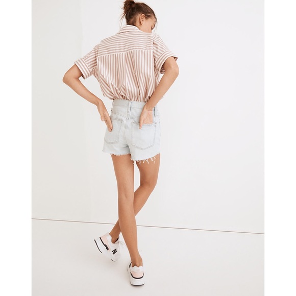Madewell Relaxed Denim Shorts in Essen Wash Women’s 27 - Picture 3 of 14